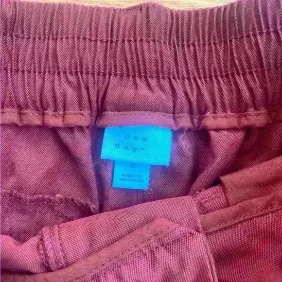 A New‎ Day Women’s Burnt Orange Cropped Ankle Dress Pants Size 8 inseam 26” - Picture 4 of 6